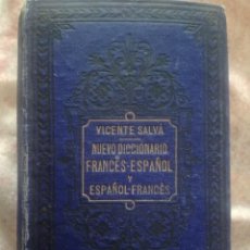 Diccionarios antiguos: DICCIONARIO FRANCES ESPAÑOL. PARIS 1885.. Lote 270224328