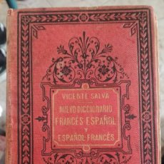 Diccionarios antiguos: VICENTE SALVÁ. DICCIONARIO 1889.. Lote 270921258