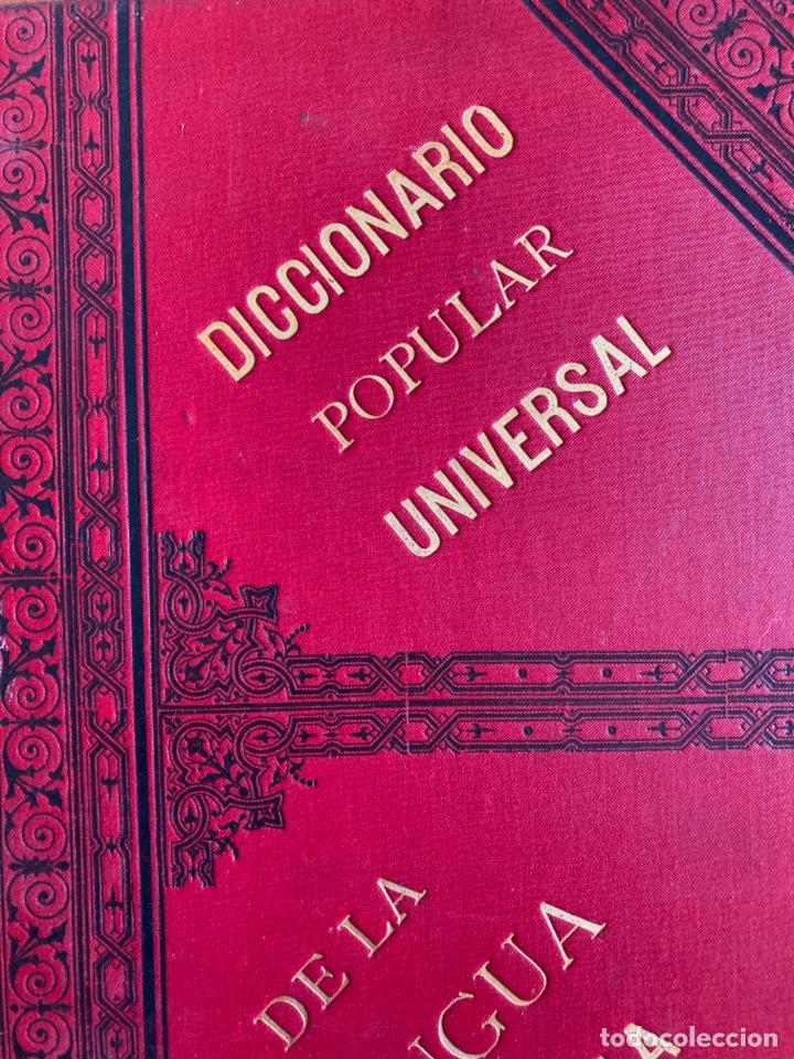 Diccionarios antiguos: Diccionario Popular Universal de la Lengua Española - Luis P. de Ramón - 6 TOMOS COMPLETO, 1885-1889 - Foto 6 - 280714958