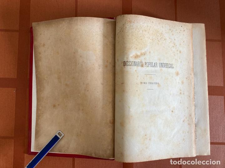 Diccionarios antiguos: Diccionario Popular Universal de la Lengua Española - Luis P. de Ramón - 6 TOMOS COMPLETO, 1885-1889 - Foto 22 - 280714958