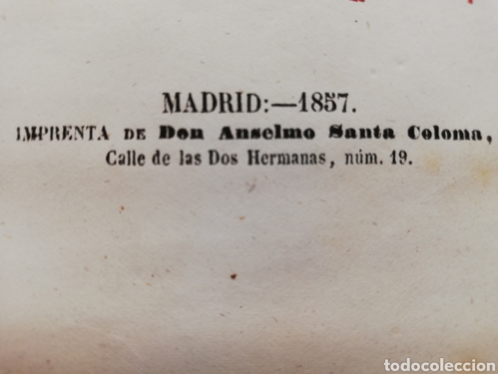 Diccionarios antiguos: Vocabulario, de 1857 - Foto 2