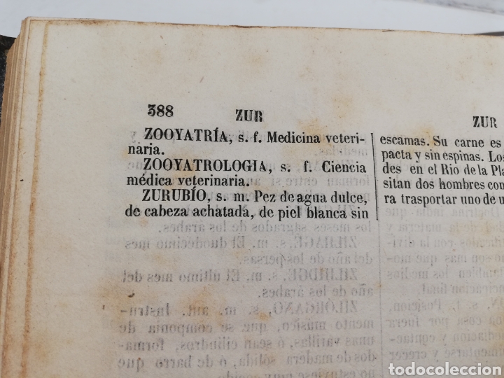 Diccionarios antiguos: Vocabulario, de 1857 - Foto 8