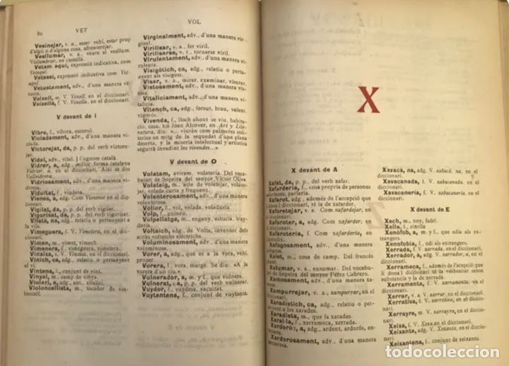 Diccionarios antiguos: DICCIONARI POPULAR DE LA LLENGUA CATALANA. AÑO 1909 - Foto 4 - 303282658