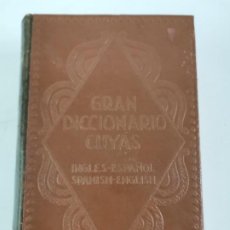 Diccionarios antiguos: L-6016. GRAN DICCIONARIO INGLES-ESPAÑOL POR ARTURO Y ANTONIO CUYAS.1928.. Lote 303892718