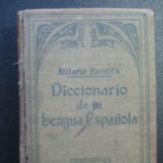 Diccionarios antiguos: LIBRO DICCIONARIO DE LENGUA ESPAÑOLA, EDITORIAL SOPENA 1932. Lote 312146628
