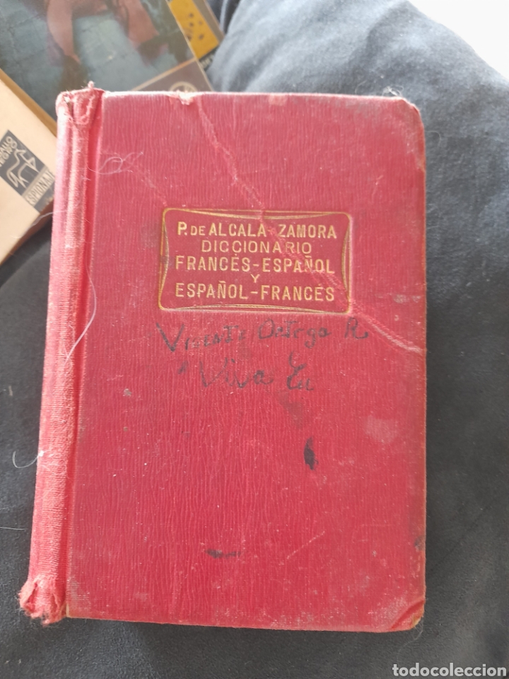 Diccionarios antiguos: Diccionario Franc&eacute;s Espa&ntilde;ol Franc&eacute;s - Foto 1