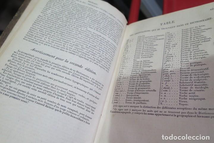 Diccionarios antiguos: DICTIONNAIRE ESPAGNOL-FRAN&Ccedil;AISE - Foto 5