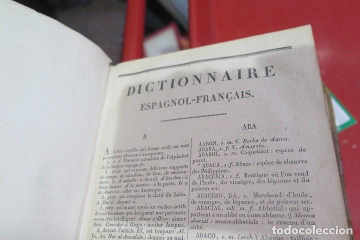 Diccionarios antiguos: DICTIONNAIRE ESPAGNOL-FRAN&Ccedil;AISE - Foto 6