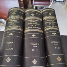 Libri antichi: 3 TOMOS PRIMER DICCIONARIO GENERAL ETIMOLOGICO DE LA LENGUA ESPAÑOLA POR DON ROQUE BARCIA.. Lote 350316544