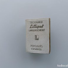 Diccionarios antiguos: DICCIONARIO LILIPUT PORTUGUÉS - ESPAÑOL.. Lote 354983618
