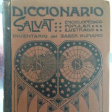 Diccionarios antiguos: DICCIONARIO SALVAT, ENCICLOPEDICO POPULAR ILUSTRADO, 9 TOMOS. Lote 363209145