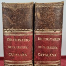 Diccionarios antiguos: DICCIONARI CATALA CASTELLA, LLATI...VVAA. IMPRENTA JOSEPH TORNER. 2 VOL. 1839.. Lote 368728861
