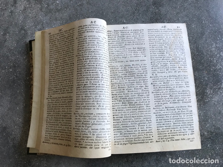Diccionarios antiguos: Compendio Latino Hispanum - Foto 5