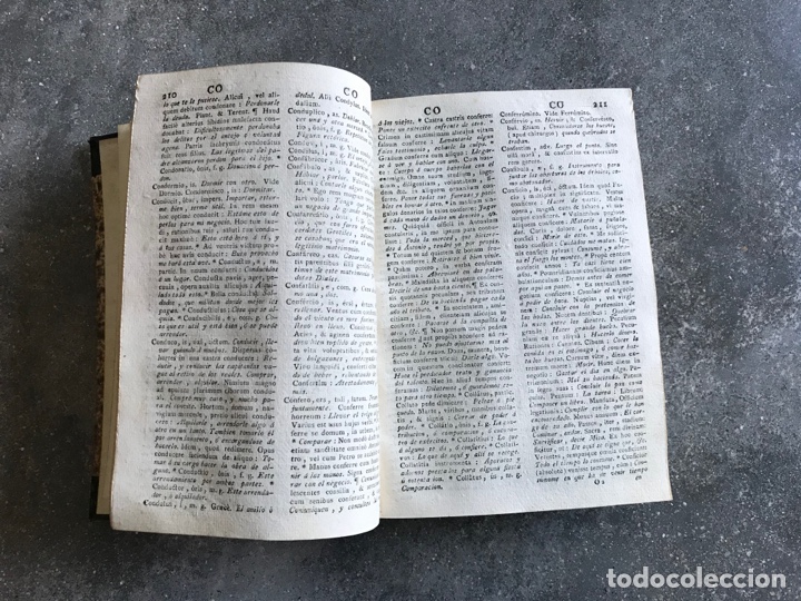 Diccionarios antiguos: Compendio Latino Hispanum - Foto 6