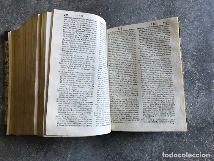 Diccionarios antiguos: Compendio Latino Hispanum - Foto 9