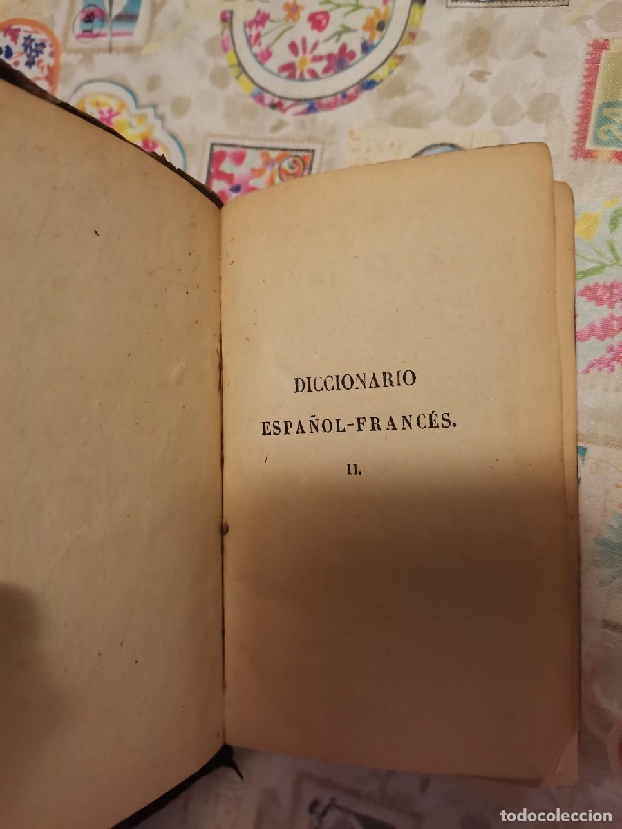 Diccionarios antiguos: Diccionarios espa&ntilde;ol-franc&eacute;s y viceversa. - Foto 2