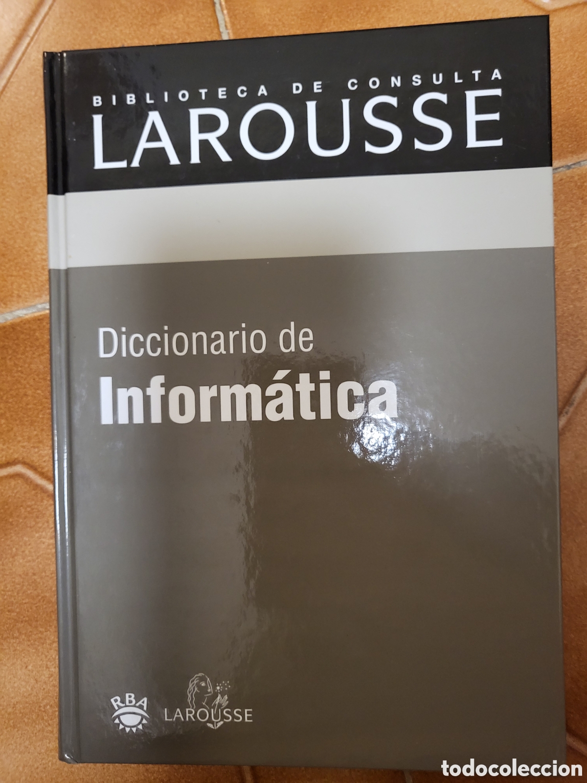Diccionarios antiguos: Diccionario de INFORM&Aacute;TICA - RBA Larousse , 2002 - Foto 1