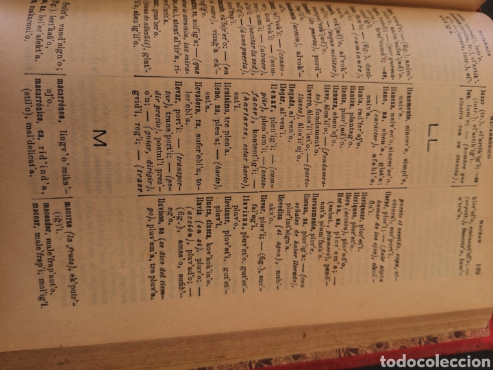 Diccionarios antiguos: diccionario esperanto 1909 - Foto 3