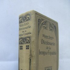 Diccionarios antiguos: DICCIONARIO DE LA LENGUA ESPAÑOLA - ATILANO RANCES - AÑO 1926