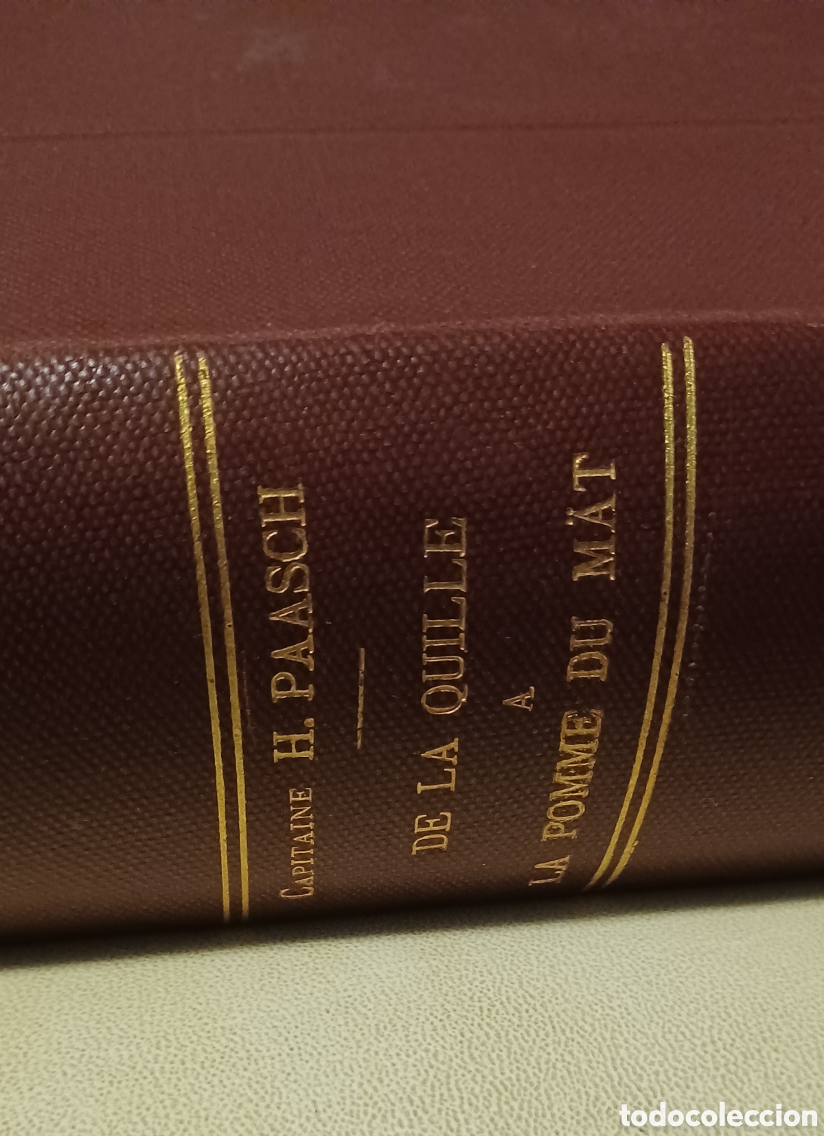 Diccionarios antiguos: Dictionnaire de Marine 1924 - Foto 2