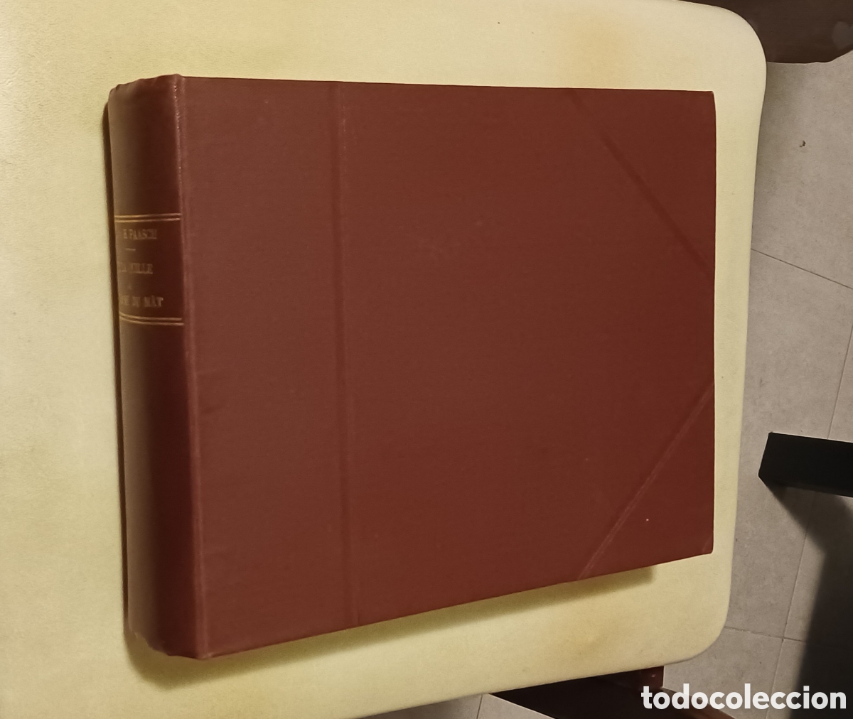 Diccionarios antiguos: Dictionnaire de Marine 1924 - Foto 1