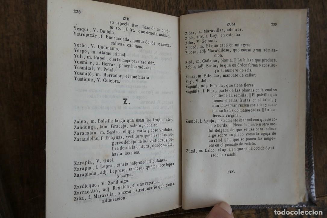 Diccionarios antiguos: DICCIONARIO DEL DIALECTO GITANO ORIGEN Y COSTUMBRES DE LOS GITANOS. 1851 - Foto 6