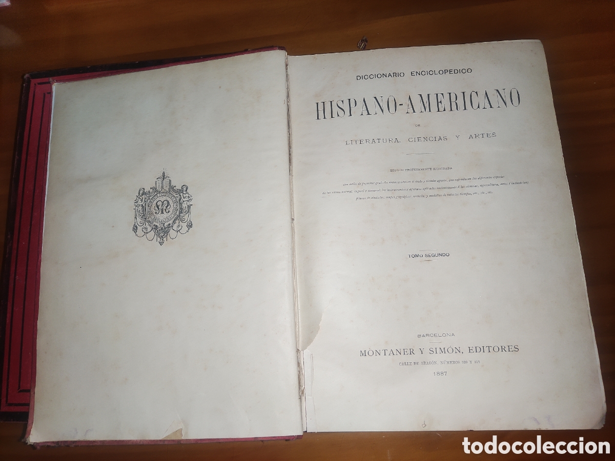 Diccionarios antiguos: Diccionario Hispano - Americano... ( 2 y 12).. - Foto 8