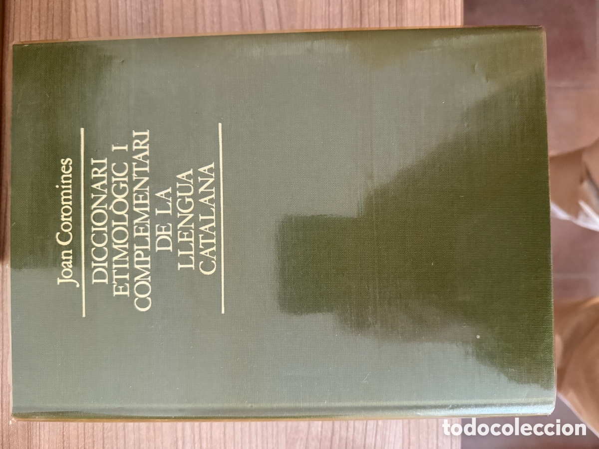 Diccionarios antiguos: Diccionari etimol&ograve;gic Joan Coromines - Foto 2