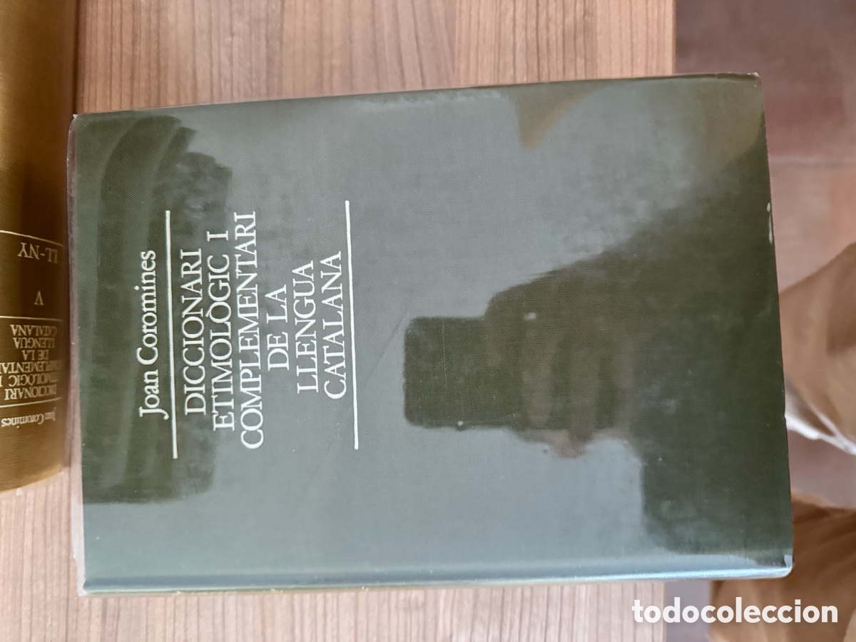 Diccionarios antiguos: Diccionari etimol&ograve;gic Joan Coromines - Foto 5