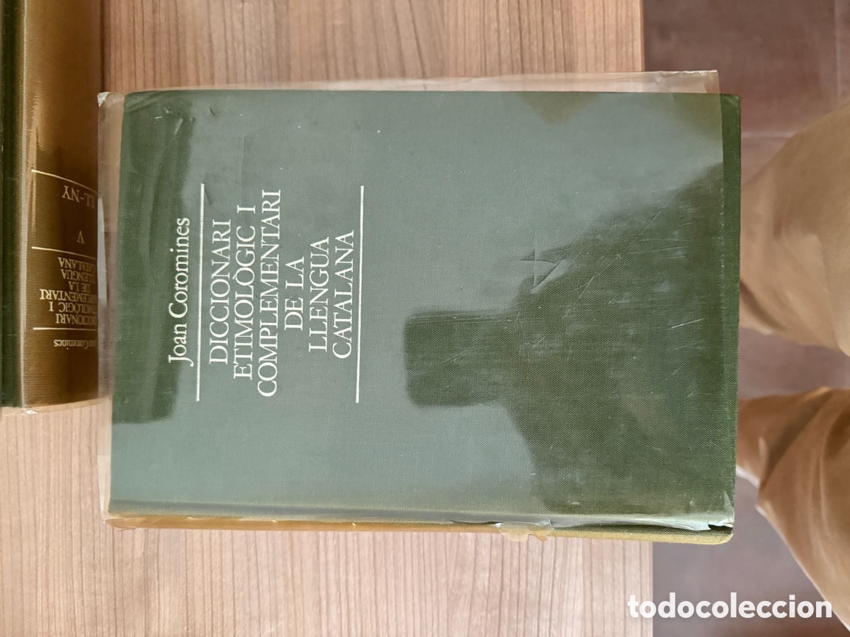 Diccionarios antiguos: Diccionari etimol&ograve;gic Joan Coromines - Foto 9