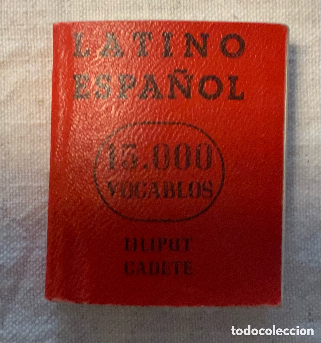 Diccionarios antiguos: 3 Diccionarios Liliput - Foto 2