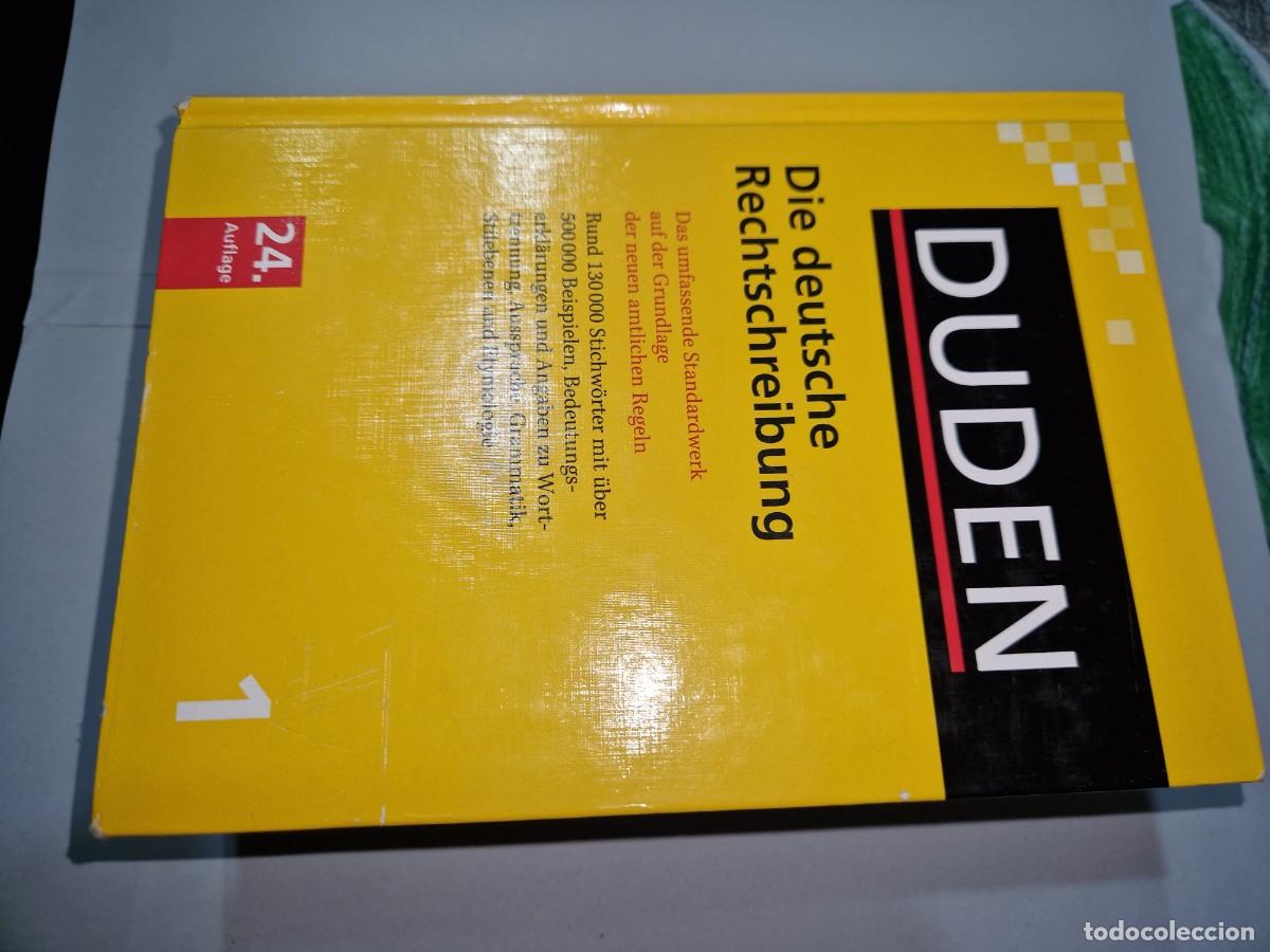 Diccionarios antiguos: DUDEN DICCIONARIO ALEMAN - Foto 1