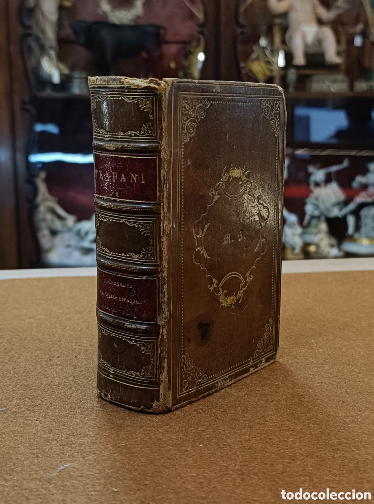 Diccionarios antiguos: DICTIONNAIRE ET ESPAGNOL-FRAN&Ccedil;AIS - Foto 1