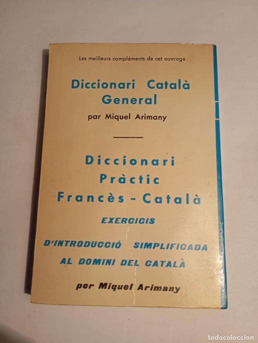 Diccionarios antiguos: DICCIONARIO PRACTICO CATALAN FRANC&Eacute;S 1968 - Foto 2