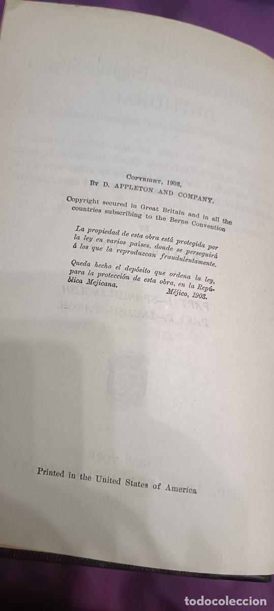 Diccionarios antiguos: Diccionario Appletons - Foto 3