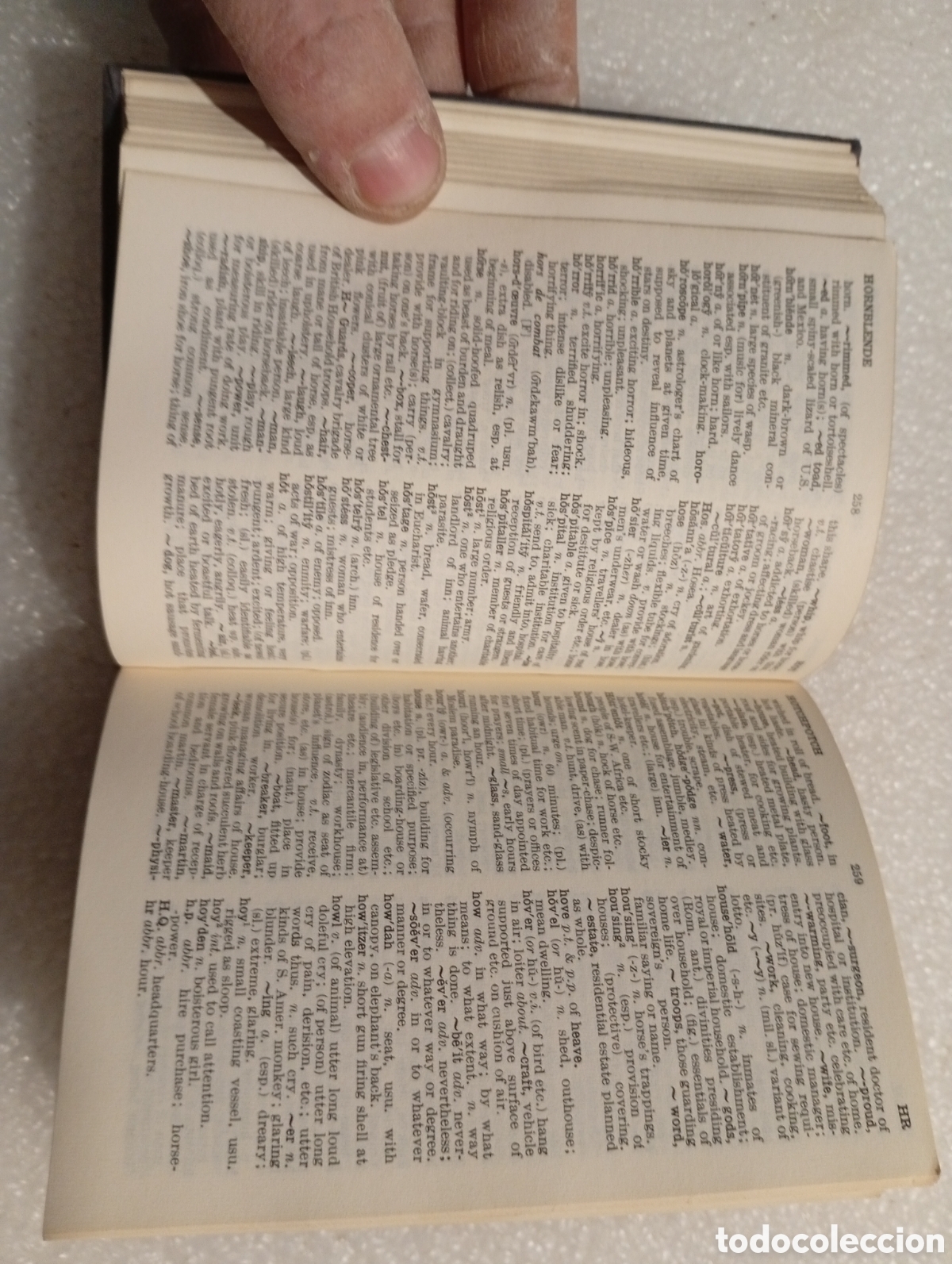 Diccionarios antiguos: The Little Oxford dictionary - Foto 3