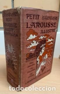 Diccionarios antiguos: Petit Larousse Illustre (1909) - Foto 1