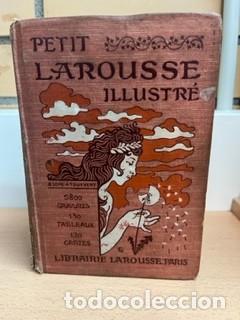 Diccionarios antiguos: Petit Larousse Illustre (1909) - Foto 2
