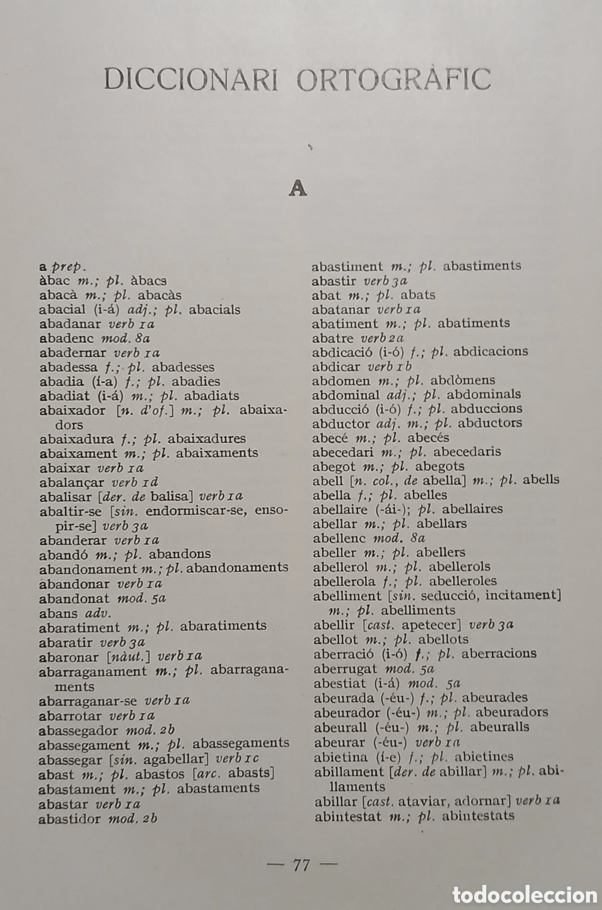 Diccionarios antiguos: Diccionari Ortogr&agrave;fic, Pompeu i Fabra - Foto 6