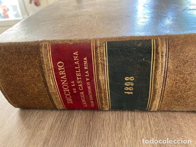 Diccionarios antiguos: Diccionario RAE 1898 - Foto 1