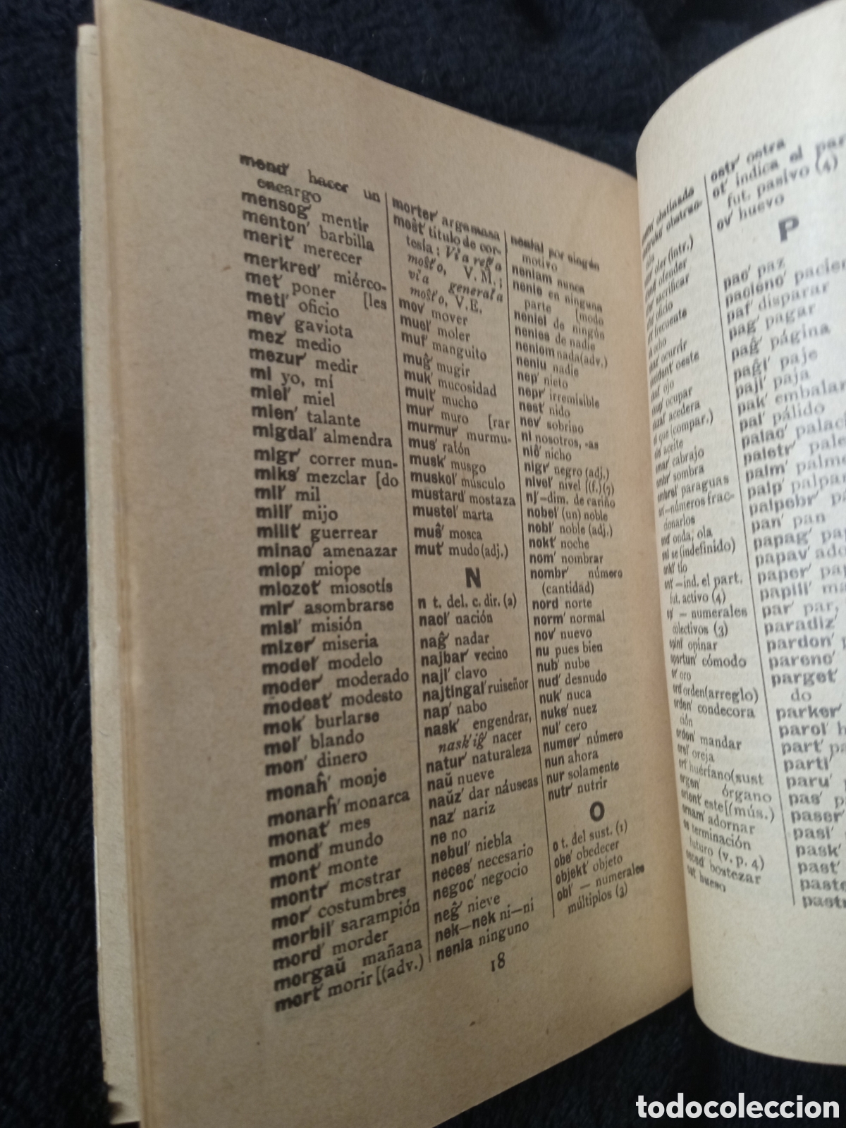 Diccionarios antiguos: Todo El Esperanto y el modo de aprenderlo - Foto 3
