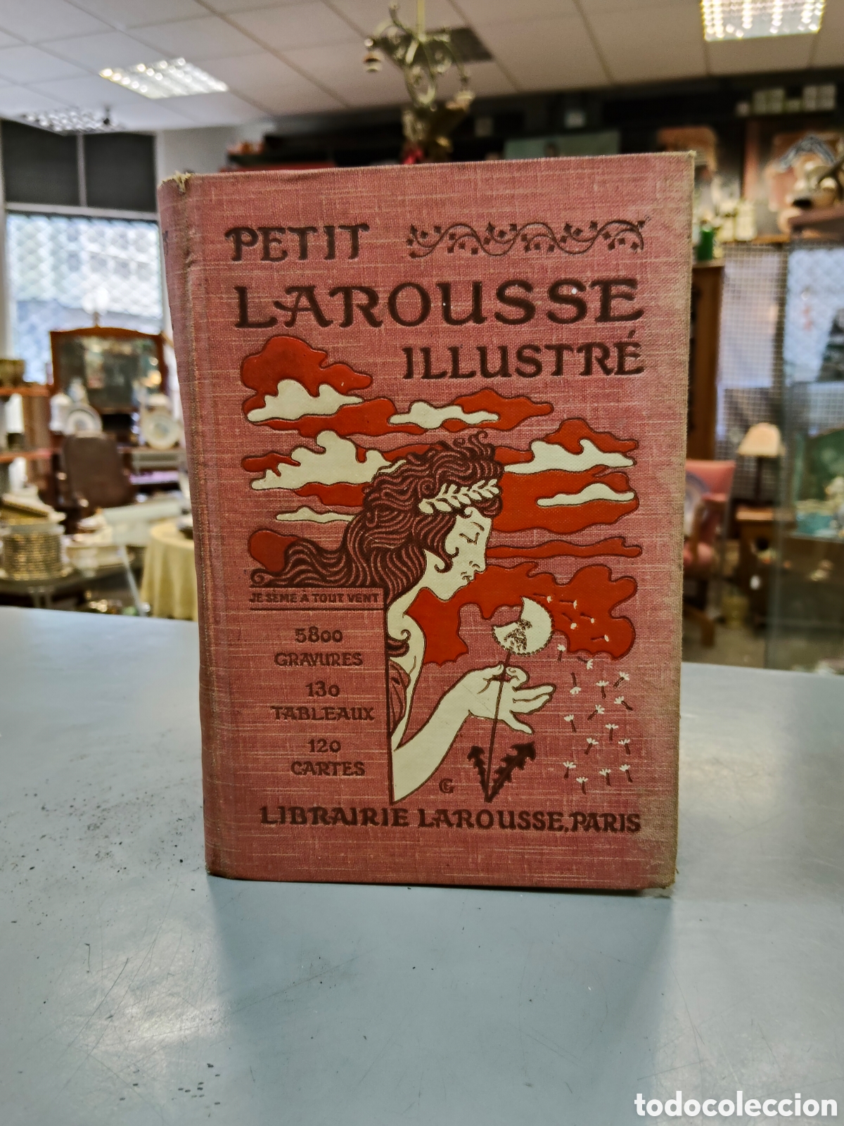 Diccionarios antiguos: PETIT LAROUSSE ILUSTRE A&Ntilde;O 1909 - Foto 1