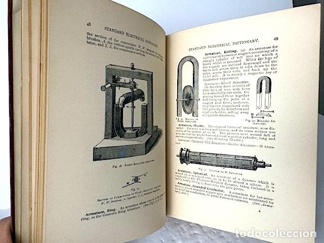 Diccionarios antiguos: The Standard Electrical Dictionary (1908) 682 pags. - Foto 3