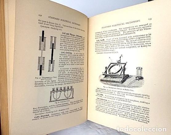Diccionarios antiguos: The Standard Electrical Dictionary (1908) 682 pags. - Foto 6
