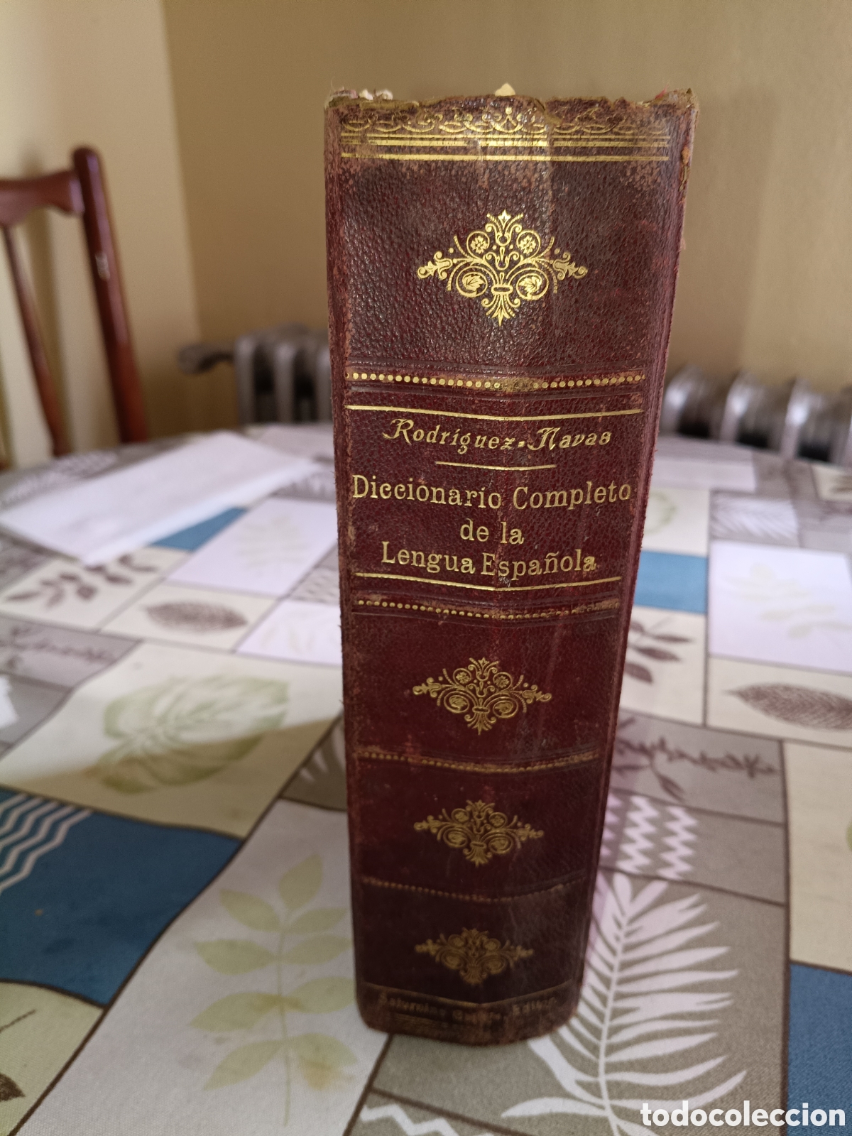 Diccionarios antiguos: Diccionario completo lengua espa&ntilde;ola 1910