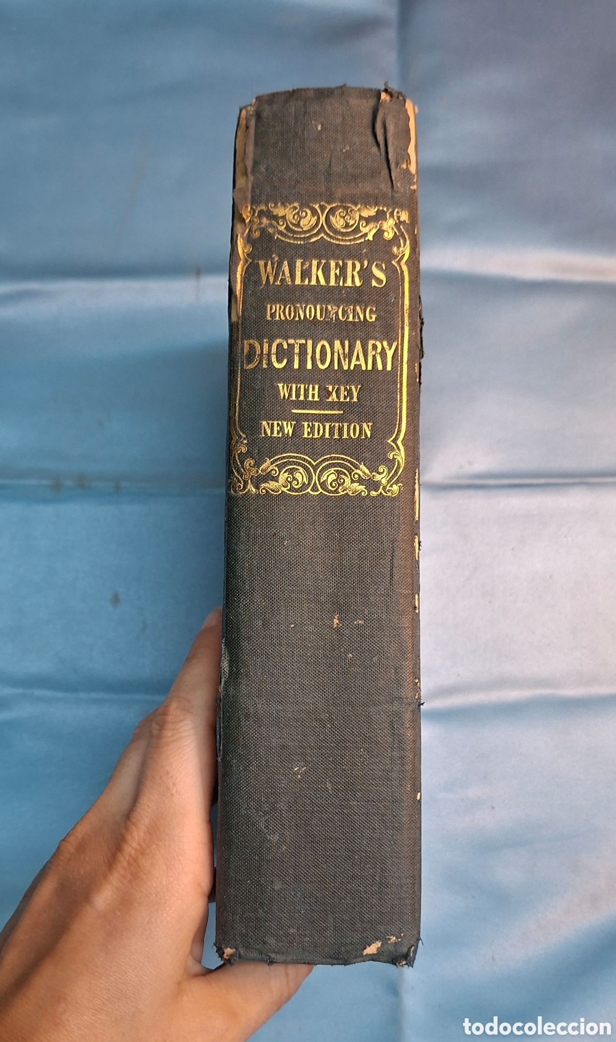 Diccionarios antiguos: Diccionario Ingl&eacute;s John Walker 1838 - Foto 5