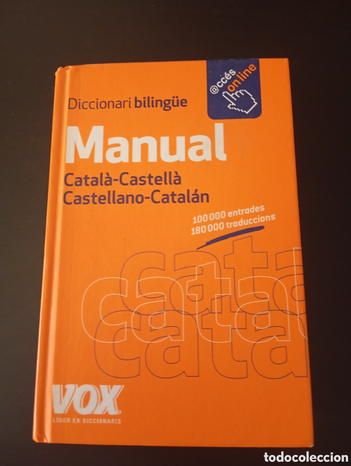 Diccionarios antiguos: Castellano Catal&aacute;n Manual