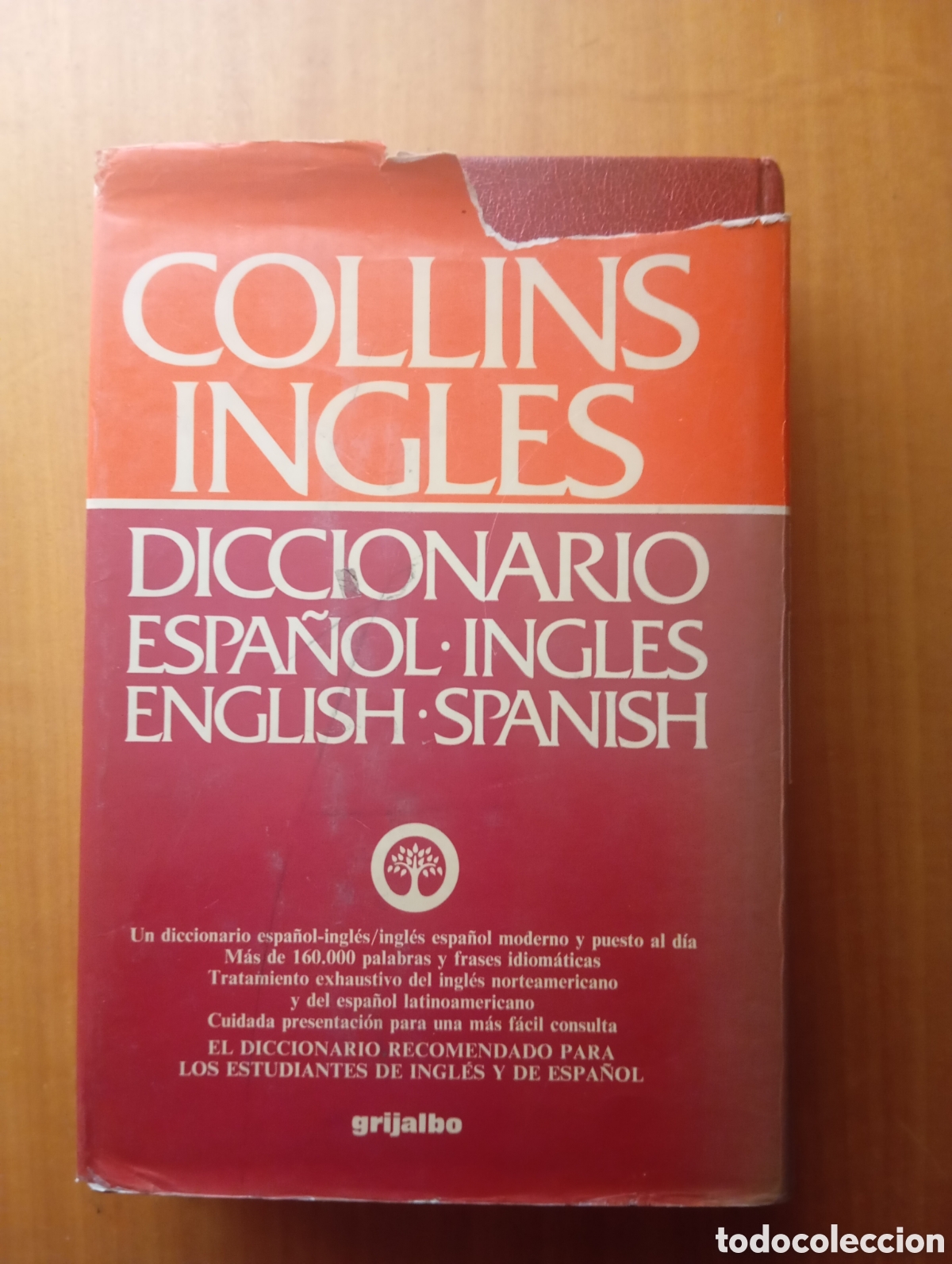 Diccionarios antiguos: Collins Ingles Diccionario - Foto 2