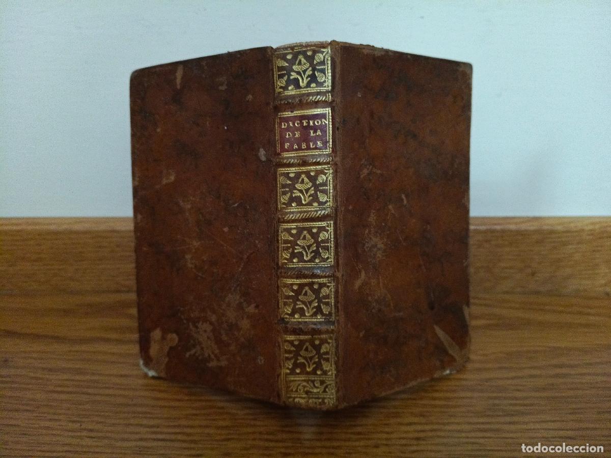 Diccionarios antiguos: DICTIONNAIRE ABREGE DE LA FABLE, M. CHOMPR&Eacute;. PARIS 1763
