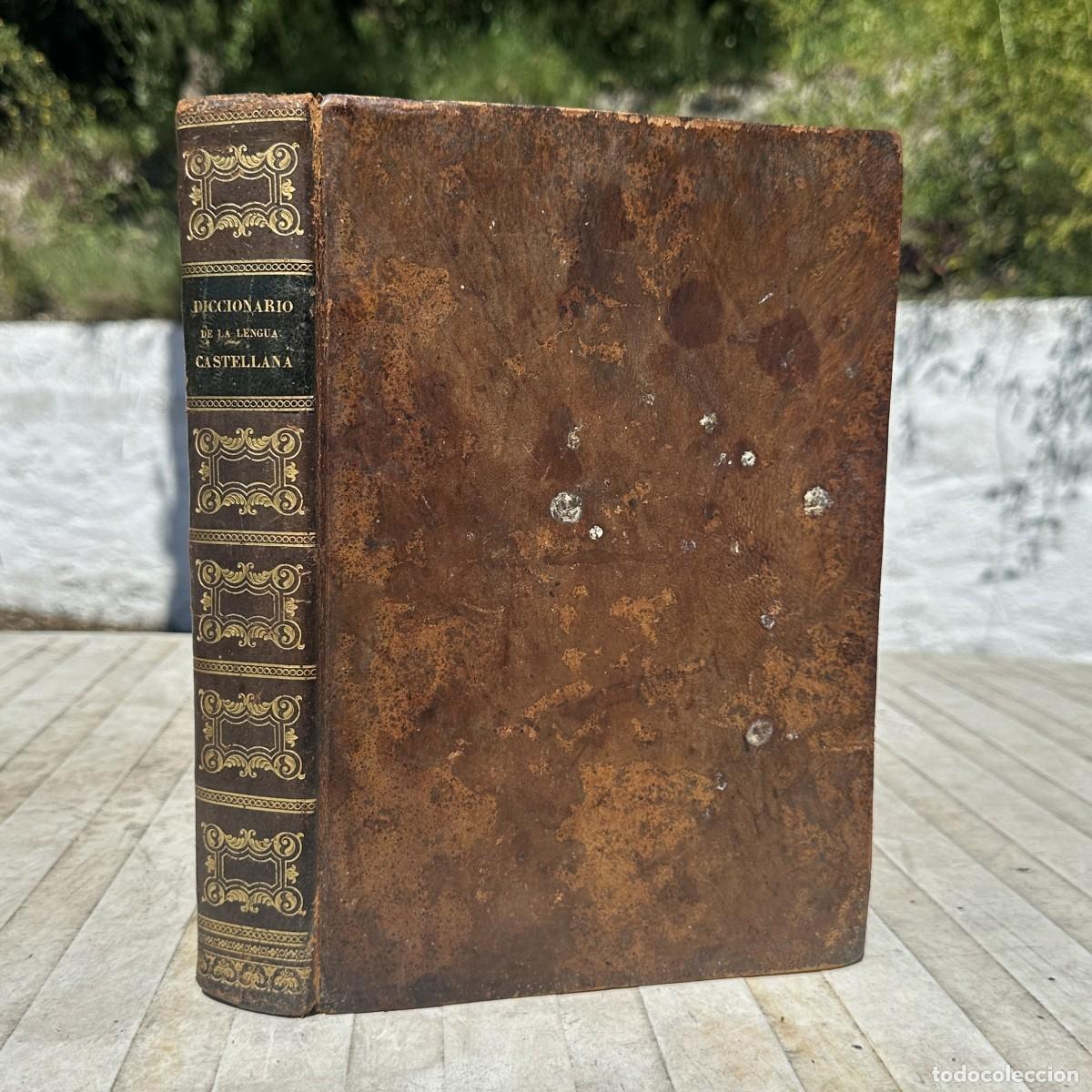 Old dictionaries: a&ntilde;o 1838 - DICCIONARIO DE LA LENGUA CASTELLANA - VICENTE SALVA - ACADEMIA ESPA&Ntilde;OLA